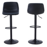 Low Back Leather Bar Stool 2-in-1 box CR-B036