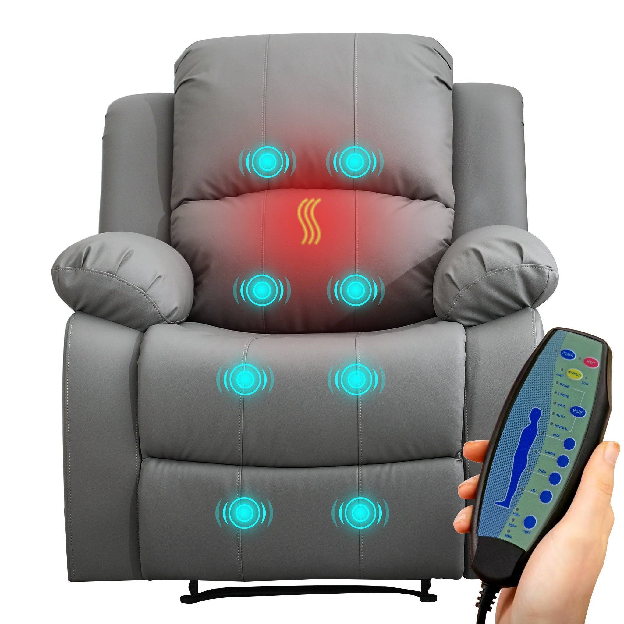 Dakota Recliner Armchair CR-2030 in a cozy living room setting2