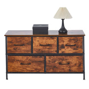 5 Drawer Storage Cabinet OT-118 L100 x W30 x H55cm - ArtisanSA