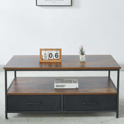 Coffee Table Side Table CT-113 Berlin Rustic with industrial charm and multifunctional design.