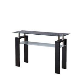 Two Tier Rectangular Glass Coffee Table CT-A10