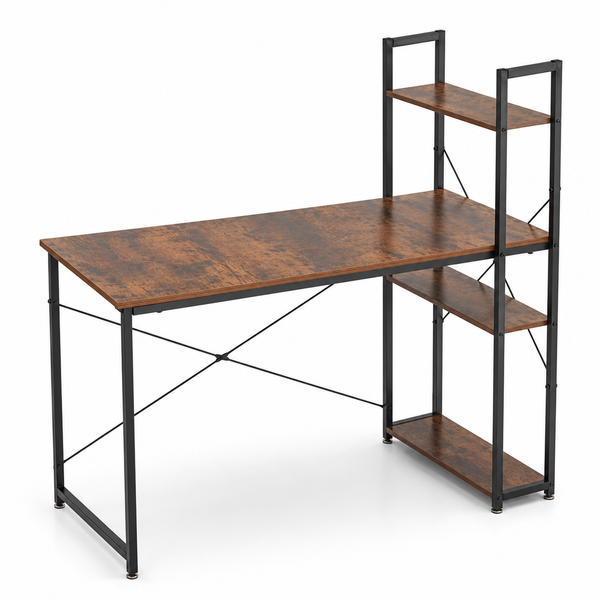Teak Computer Desk
