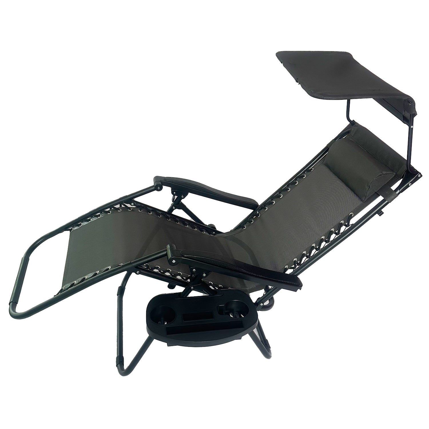 Sun Lounger Recliner Chair BSC-005 Grey