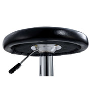 Brown CR-B02 adjustable bar stool for breakfast counter seating