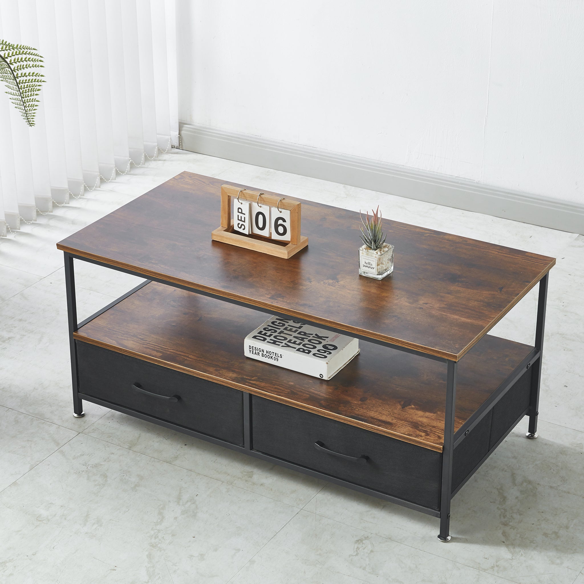 Coffee Table Side Table CT-113 Berlin Rustic