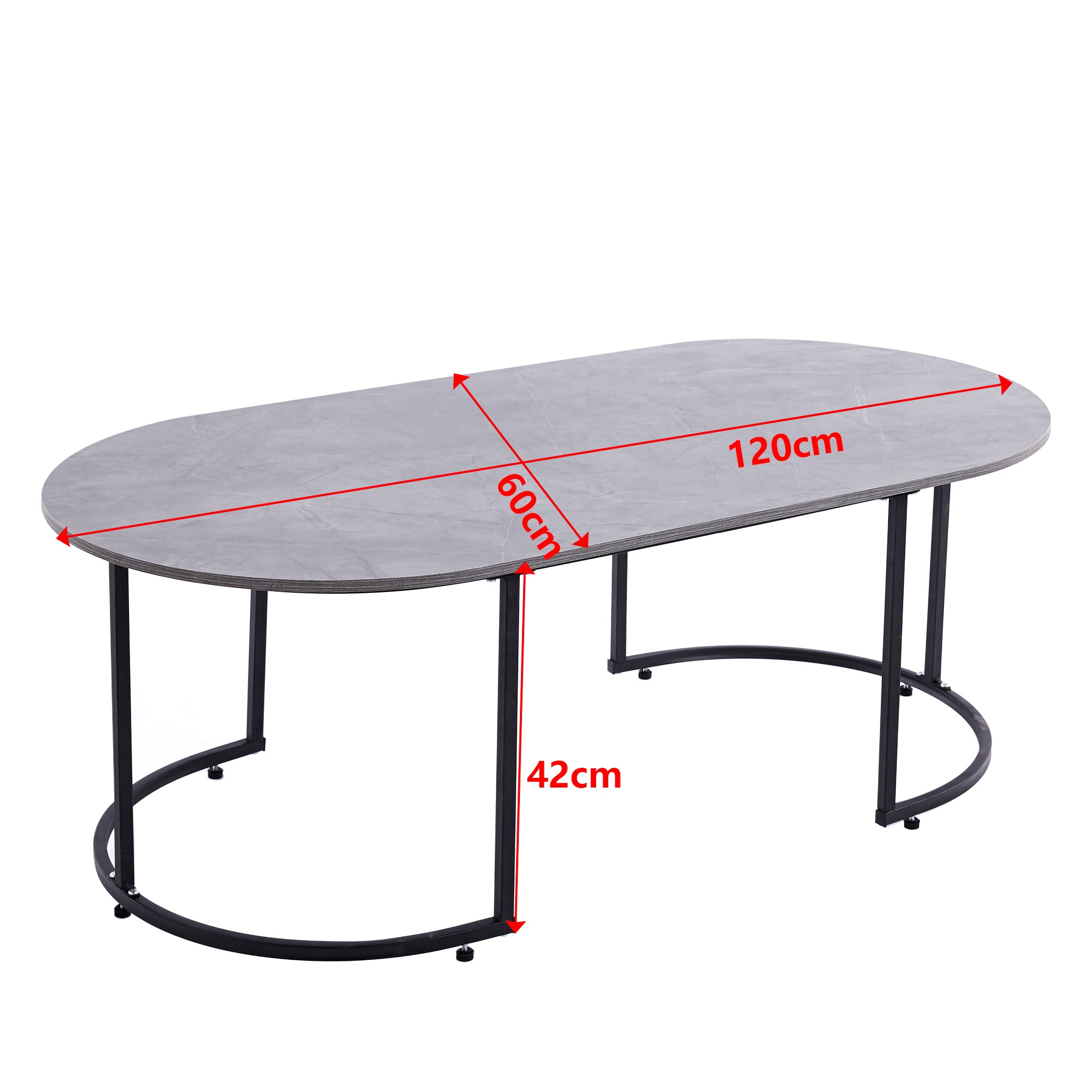 Coffee Table Sofa Side Table CT-CH07  GREY STONE