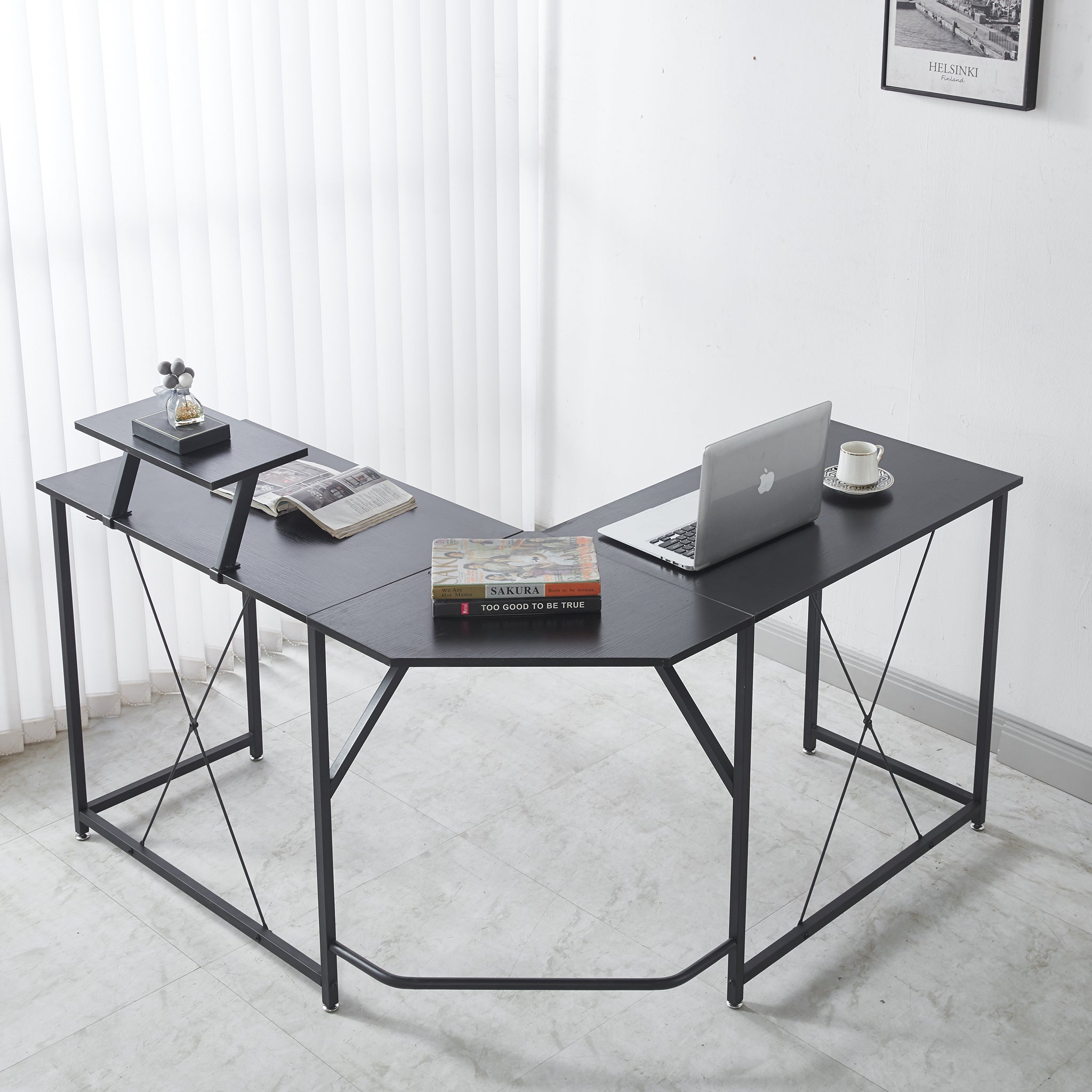 Computer Desk Work Gaming Desk SD-23 Black