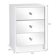Mirrored Nightstand