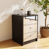 Nightstand Drawer Bedside Mirror Table Side Table SHI5CO3D  BST-111