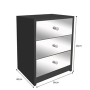 Mirrored Nightstand