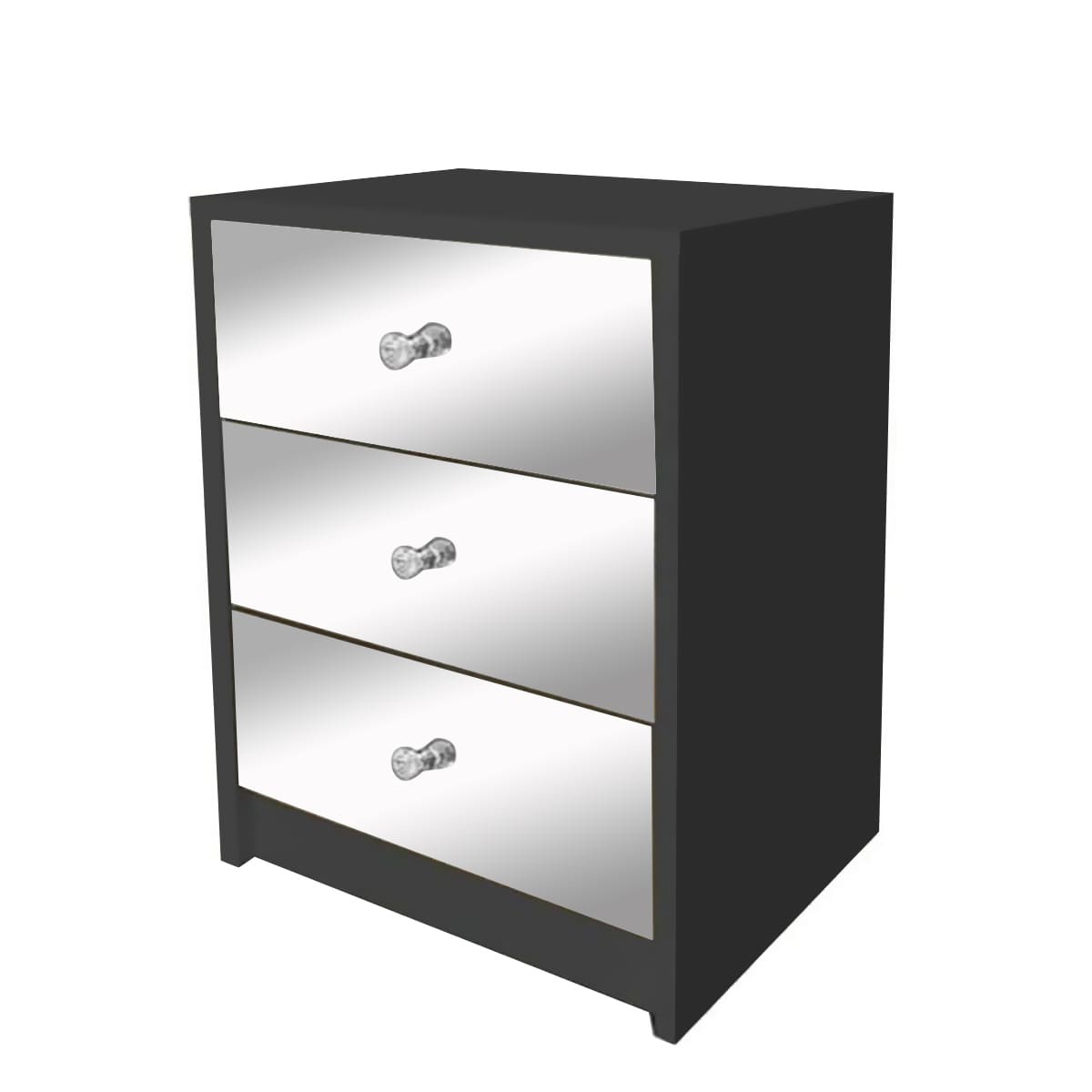 Nightstand Drawer Bedside Mirror Table Side Table SHI5CO3D  BST-111