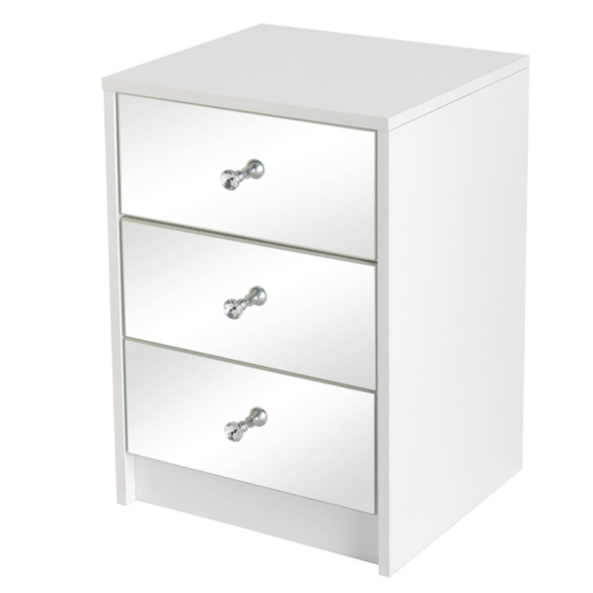 Nightstand Drawer Bedside Mirror Table Side Table SHI5CO3D  BST-111