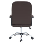 Back view of the Ergonomic Executive Office Chair BX124 featuring a sleek design and a comfortable backrest.