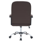 Back view of the Ergonomic Executive Office Chair BX124 featuring a sleek design and a comfortable backrest.