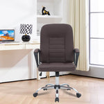 Ergonomic Executive Office Chair BX124 in a modern office setting with a desk and window.