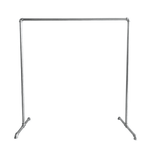 Double clothes rack CDR-02 - metal garment rack on white background | Artisansa SA