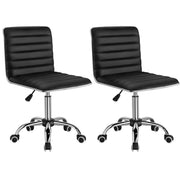 Adjustable bar stool set featuring ergonomic design and chrome base, ideal for modern spaces.