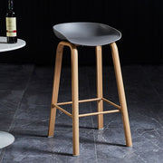 Scandinavian Kitchen Bar Chairs Set of 4
