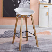 Scandinavian Kitchen Bar Chairs Set of 4