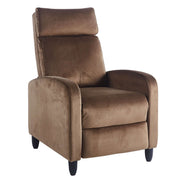 Recliner Chair CR-KJ2003 featuring plush cushions and sleek design, perfect for relaxation and comfort.
