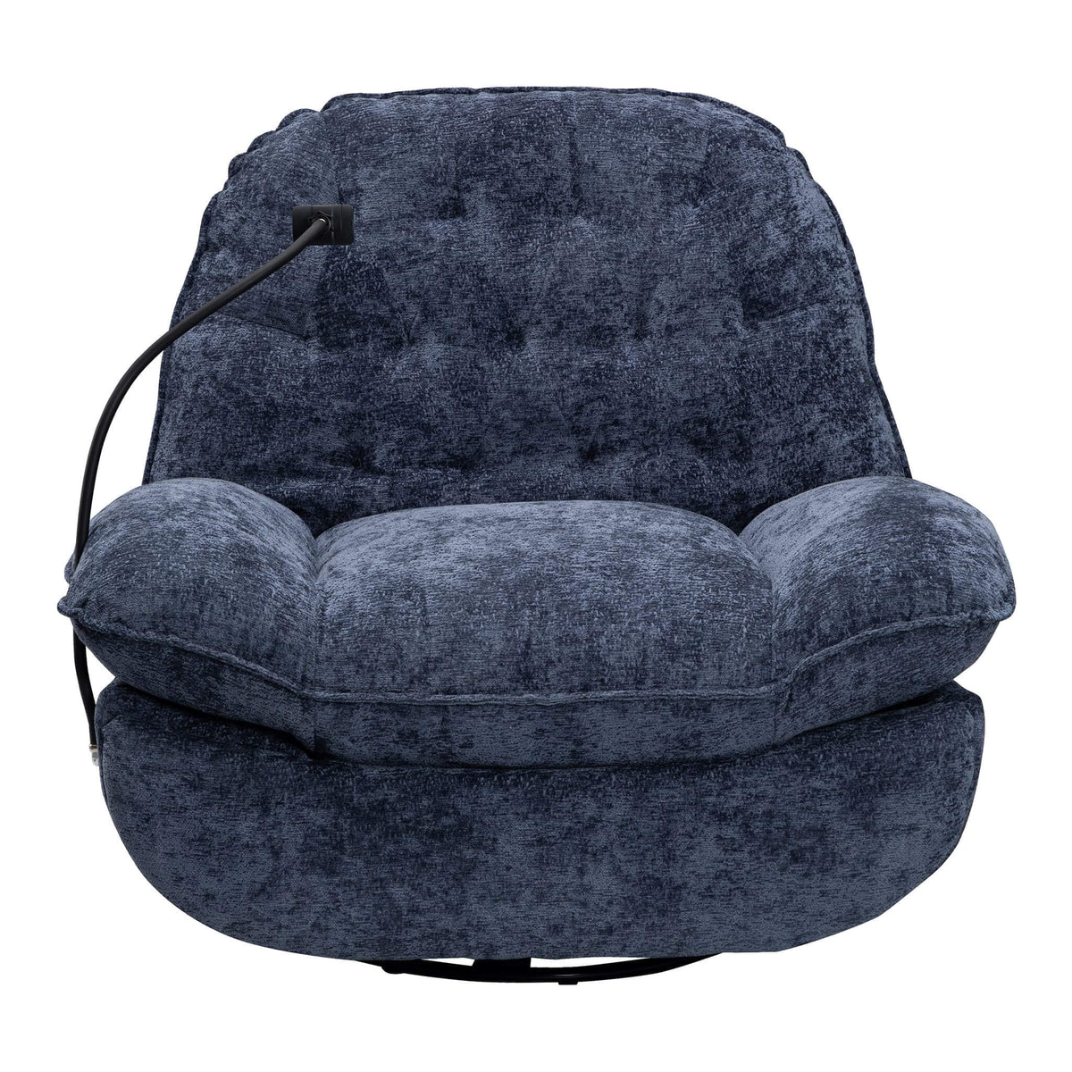 Swivel Rocker Glider Couch with Phone Holder CR-KJ2026