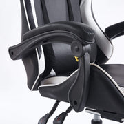 Ergonomic Gaming Chair CR-M2 All Black Adjustable Linkage Armrest Support Detail - ArtisanSA