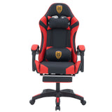 Ergonomic Gaming Chair with Footrest & 180° Recline