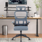 ergonomic office chair CR-W1 in a modern workspace with mesh back and adjustable features