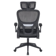 Ergonomic office chair CR-W1 with adjustable headrest and breathable mesh back for all-day comfort and support.