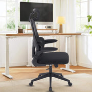Ergonomic office chair CR-W1 in a bright office setting with a modern desk and computer.