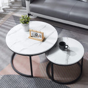 Nesting Coffee Table CT-002 White Space Saving Design - ArtisanSA