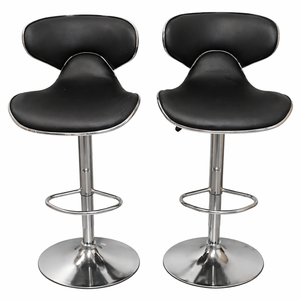 Mid-century modern Bar Chairs Set Of 2 (DEMO STOCK) by Sam