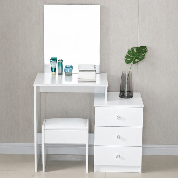Dressing Table with Mirror & Stool | DR-12