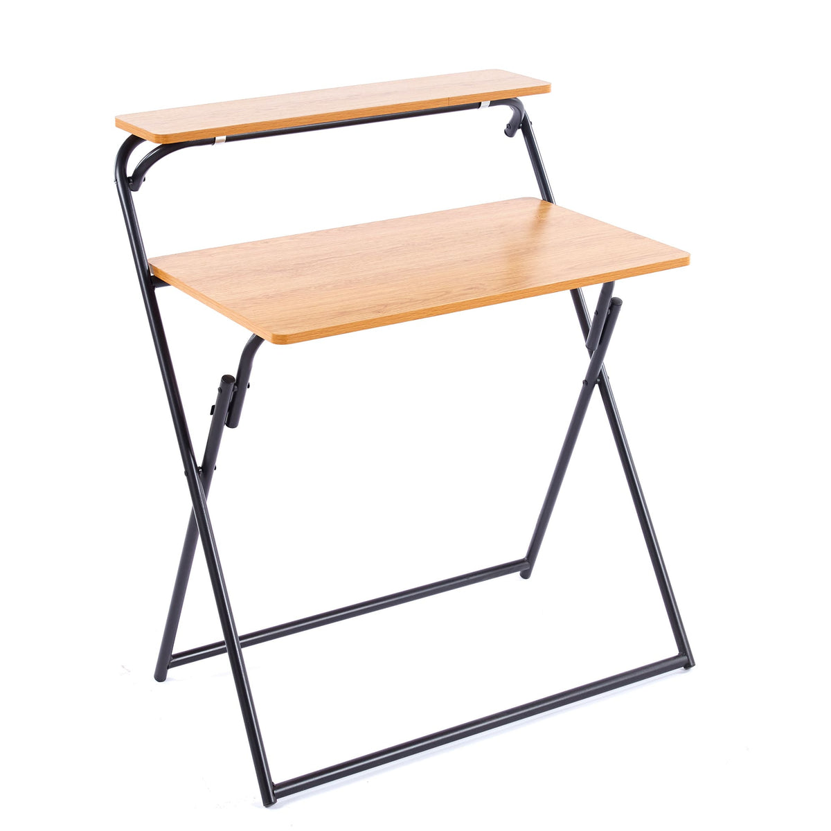 Foldable Teak Wood Computer Desk  H06