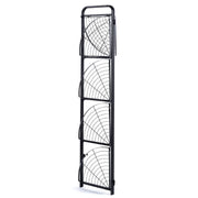Black metal gate with decorative design on a white background | Artisansa SA