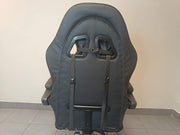 Rear view of the LED Light Gaming Chair showcasing its sleek design and adjustable straps.