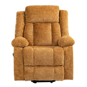 Electric Power Lift Recliner Chair in soft brown fabric, designed for comfort and mobility support.