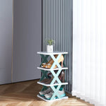 Tiered Shoe Rack Stand Organizer Modular Design - ArtisanSA