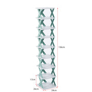 Tiered Shoe Rack Stand Organizer KJZ3192 9-Tier Height 130cm - ArtisanSA