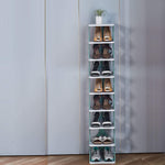 Tiered Shoe Rack Stand Organizer Modular Design - ArtisanSA