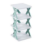 Tiered Shoe Rack Stand Organizer KJZ3192 4-Tier Height - ArtisanSA