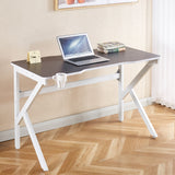 Gaming Desk Computer Desk Home Office Desk Work Table with Cup Holder and Hook PH-496