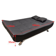 PU leather sleeper couch bed - Stylish Sofa Bed SA-858