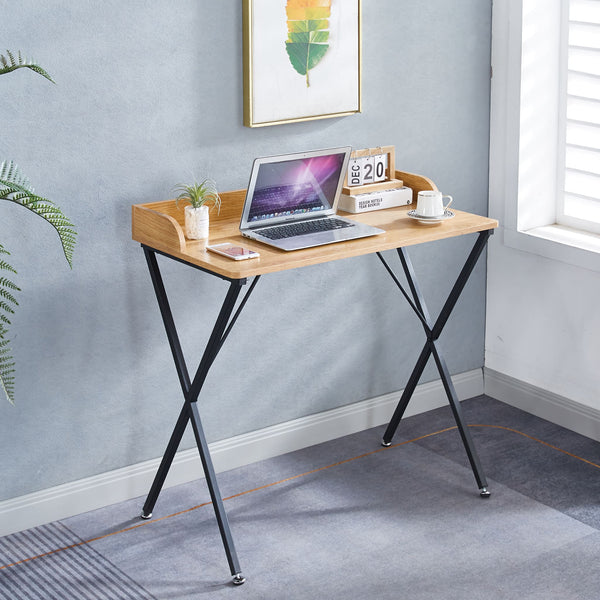 Foldable Teak Wood Computer Desk SD-2086