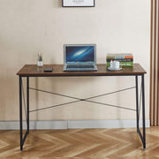 Portable teak wood desk perfect for small study areas and dorms