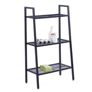 3-Tier Ladder Shelf Black & White SF-107 SF-108 - Artisan SA Premium Furniture
