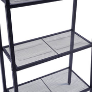 3-Tier Ladder Shelf Black & White SF-107 SF-108 - Artisan SA Premium Furniture