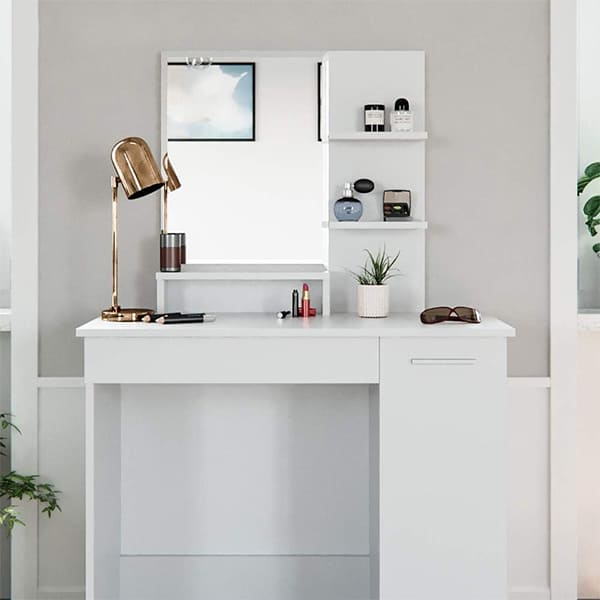 Dressing Table Cabinet with Makeup Mirror SHI13SA
