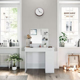 Dressing Table Cabinet with Makeup Mirror SHI13SA