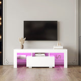 TV Stand Media Console with LED Light & Remote   SMT-TS002